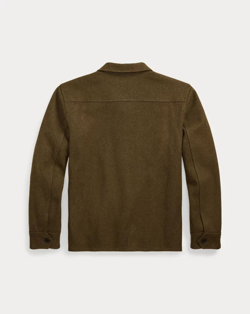 Wool-Blend Overshirt