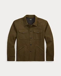 Wool-Blend Overshirt