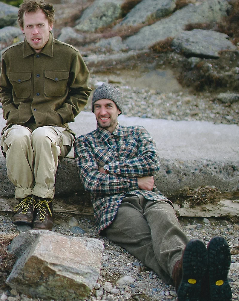 Plaid Twill Camp Shirt