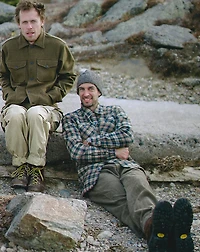 Plaid Twill Camp Shirt