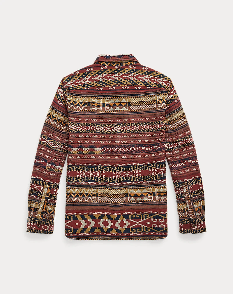 Patchwork Jacquard Workshirt