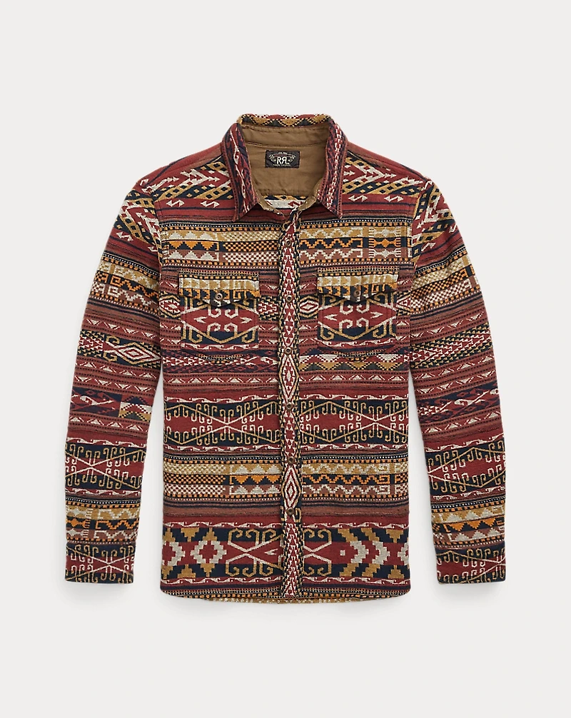Patchwork Jacquard Workshirt