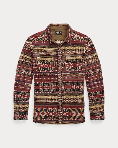 Patchwork Jacquard Workshirt