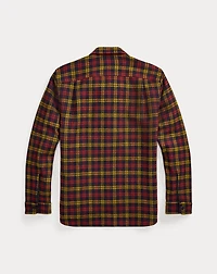 Checked Wool Twill Workshirt