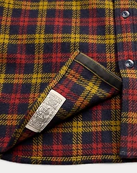 Checked Wool Twill Workshirt