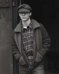 Checked Wool Twill Workshirt