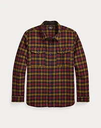 Checked Wool Twill Workshirt