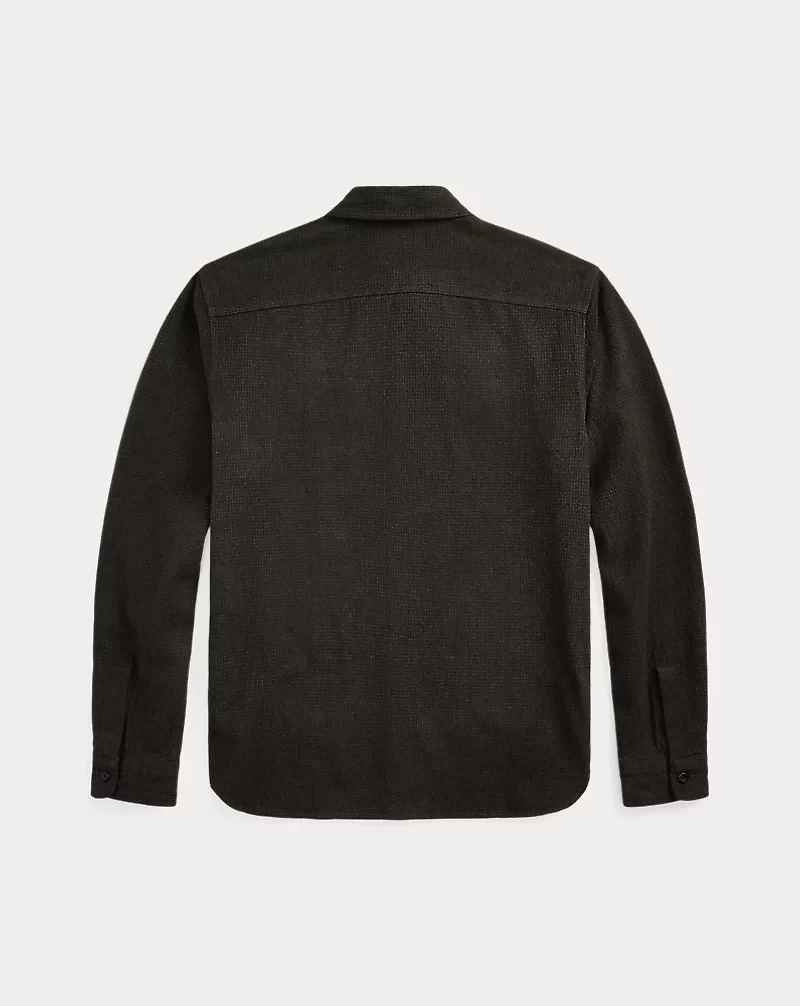 Micro-Plaid Brushed Workshirt