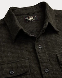 Micro-Plaid Brushed Workshirt
