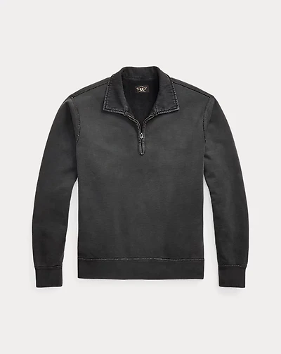French Terry Quarter-Zip Pullover