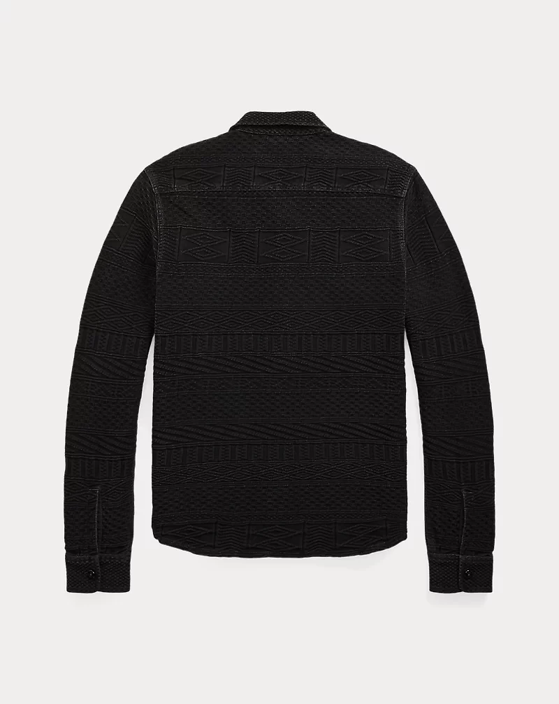 Indigo Jacquard Workshirt