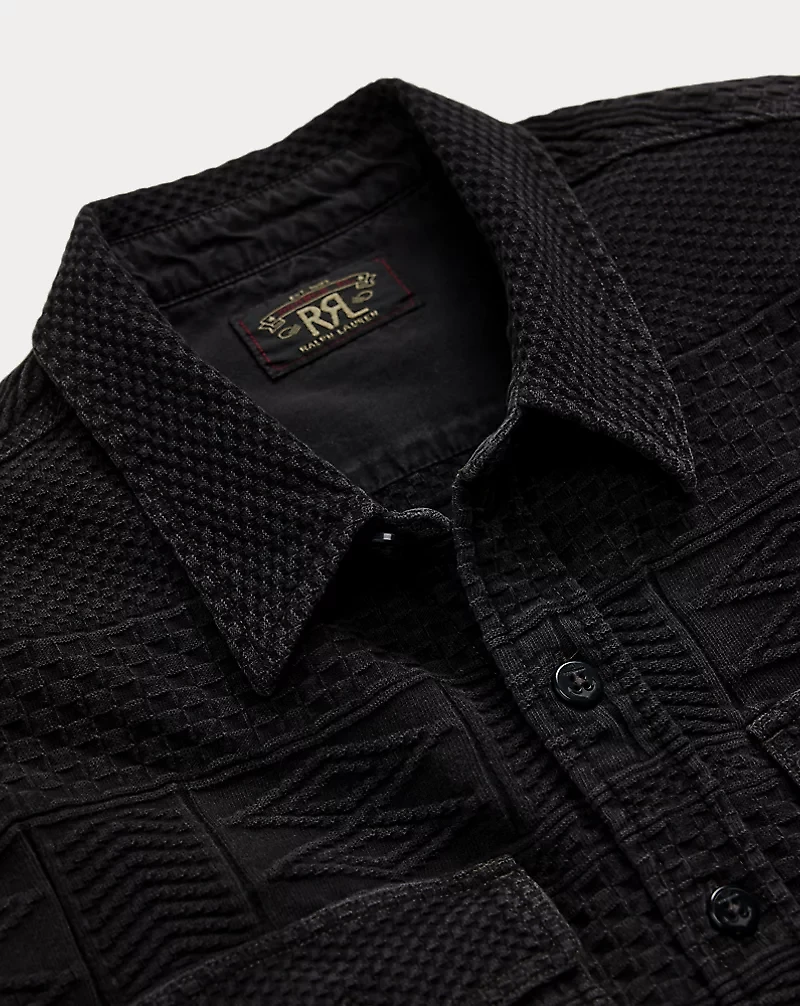 Indigo Jacquard Workshirt