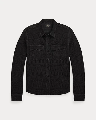 Indigo Jacquard Workshirt