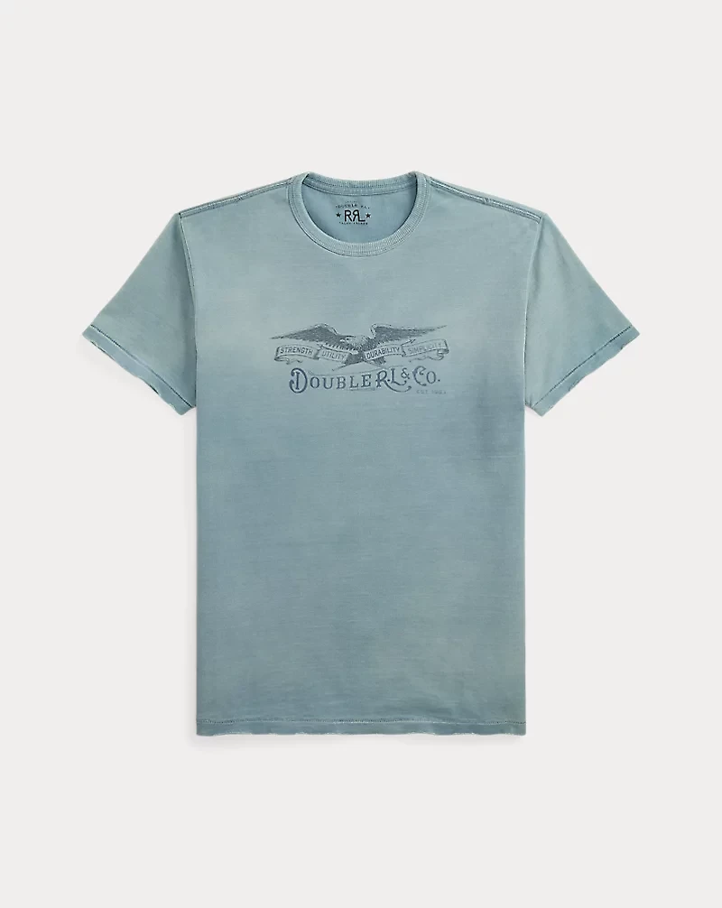 Distressed Jersey Graphic T-Shirt