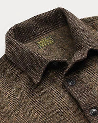 Double-Knit Tweed Cardigan