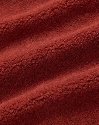 Wool-Blend Pile Fleece Jacket