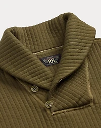 Quilted Double-Knit Sweatshirt