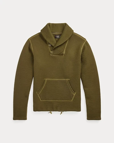 Quilted Double-Knit Sweatshirt