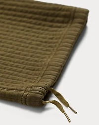 Quilted Double-Knit Pant