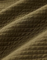 Quilted Double-Knit Pant