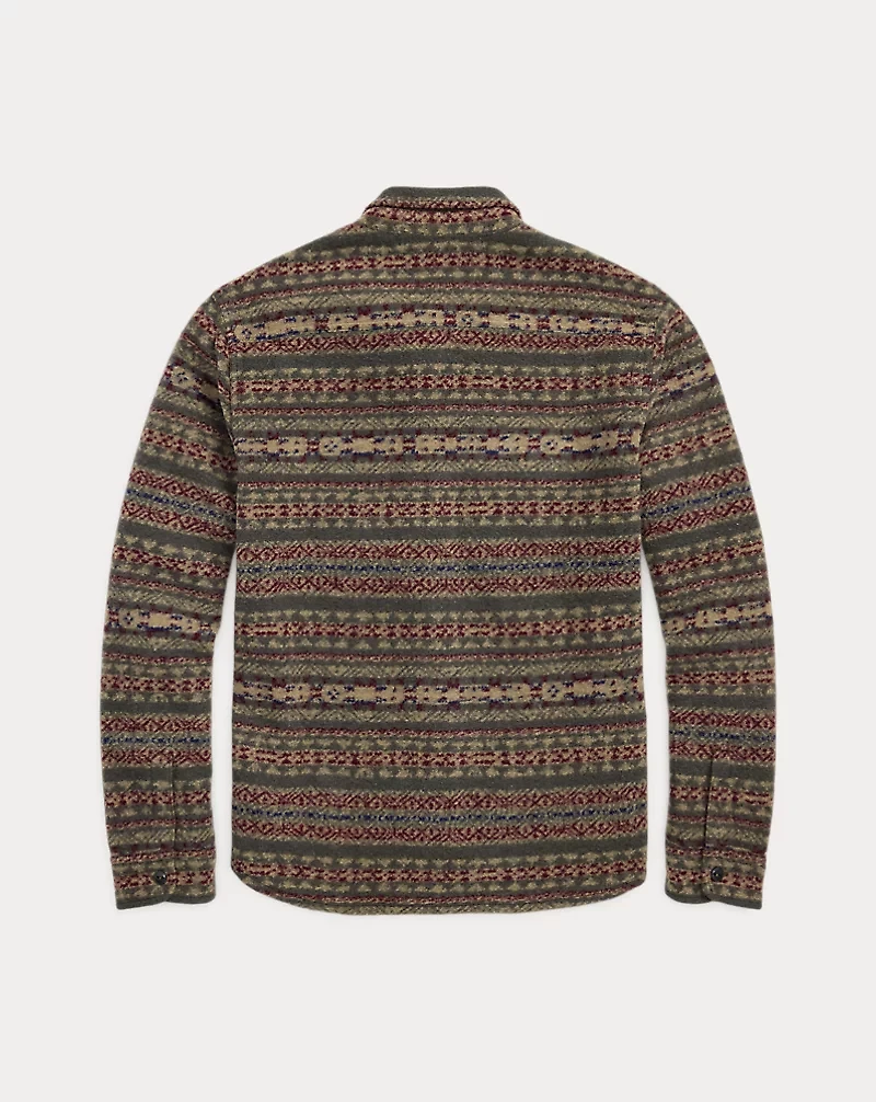 Fair Isle Wool-Blend Workshirt