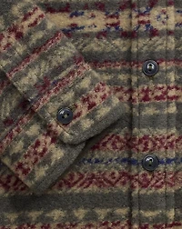 Fair Isle Wool-Blend Workshirt