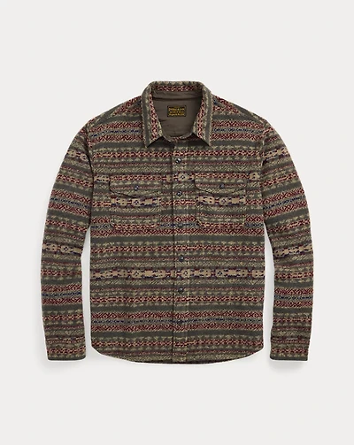 Fair Isle Wool-Blend Workshirt