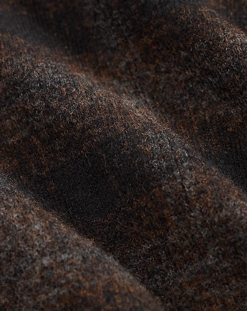 Plaid Wool-Cotton Vest