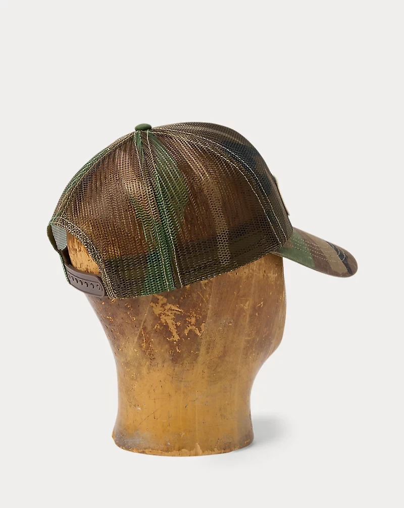 Camo Mesh Trucker Cap