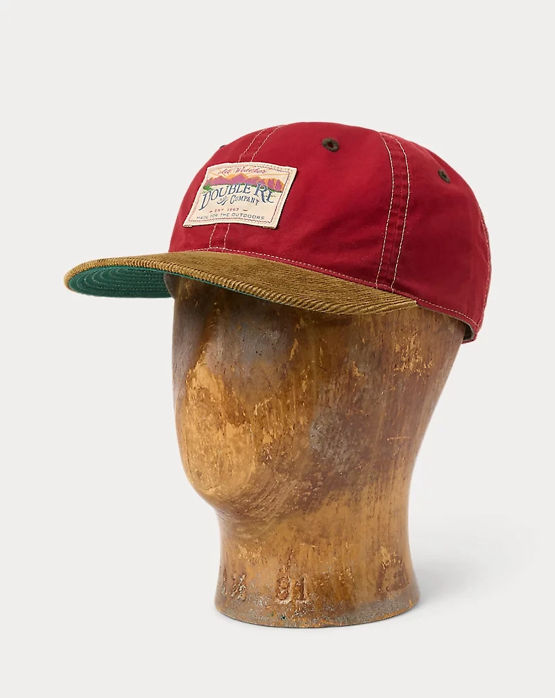 Corduroy-Bill Oilcloth Ball Cap