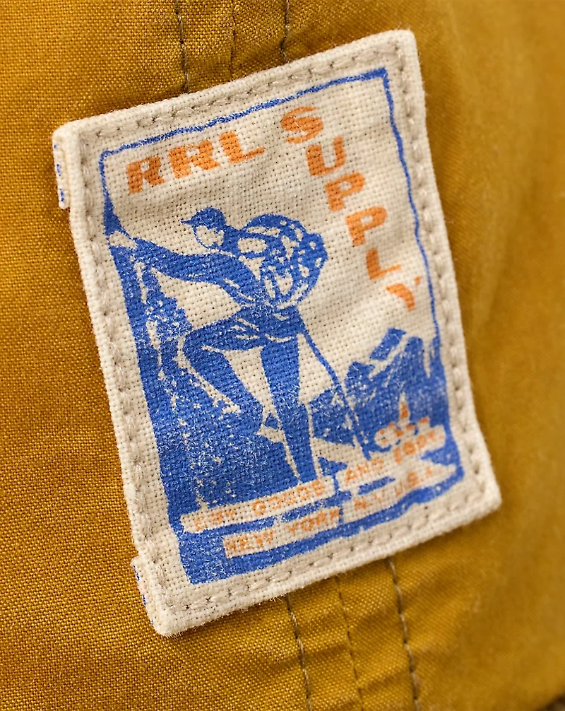 Corduroy-Bill Oilcloth Ball Cap