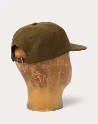 Bullion Wool-Blend Ball Cap