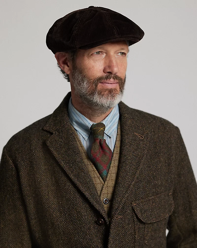 Corduroy Newsboy Cap