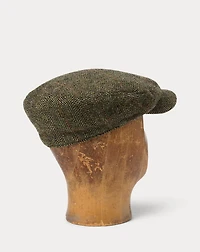 Glen Plaid Wool Driver’s Cap