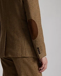 Checked Wool Suit Jacket