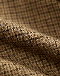 Slim Fit Checked Wool Suit Trouser