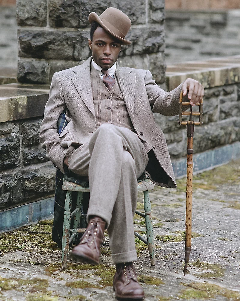 Wool Dobby Suit Jacket