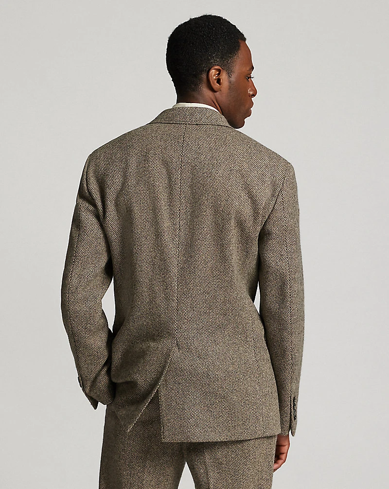 Wool Dobby Suit Jacket