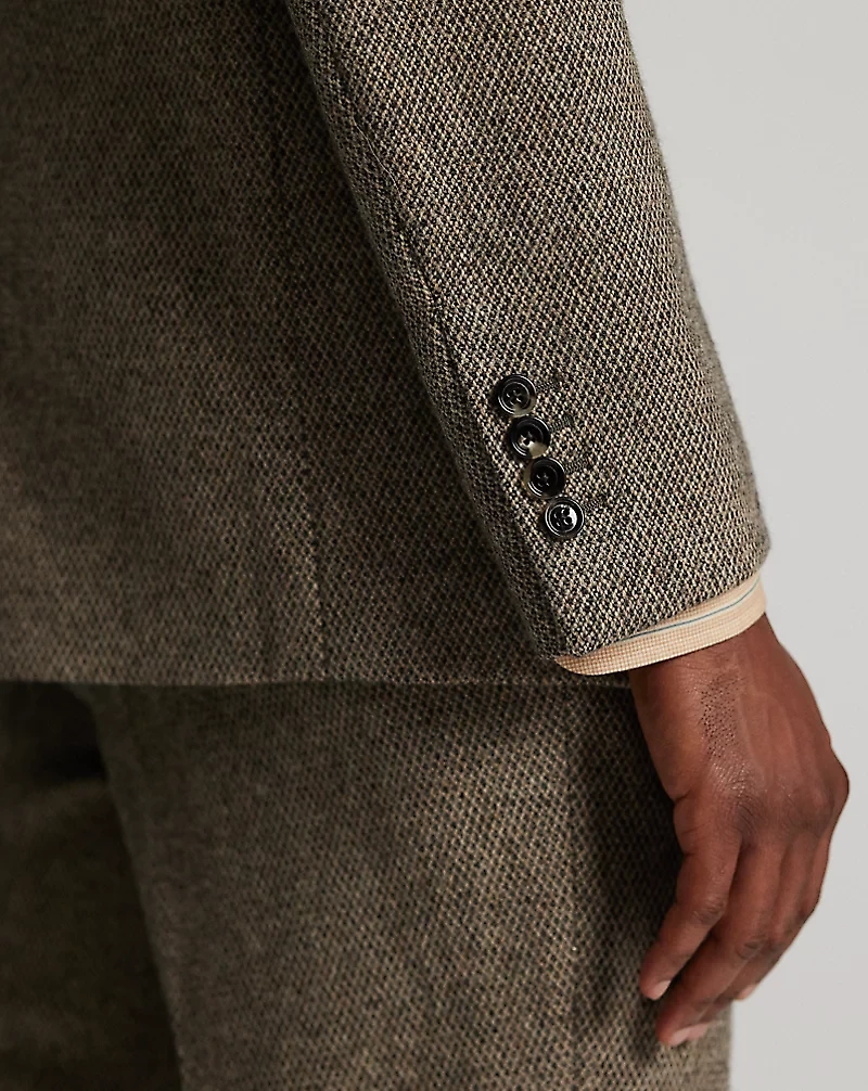 Wool Dobby Suit Jacket