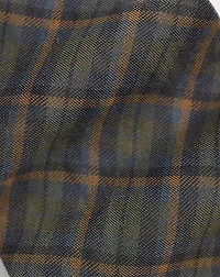 Handmade Plaid Silk Twill Tie