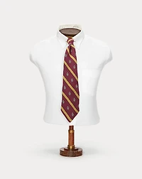 Handmade Striped Silk Club Tie
