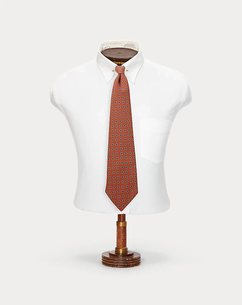 Handmade Neat Silk Twill Tie