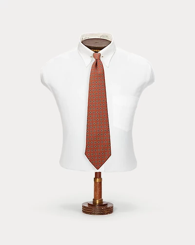 Handmade Neat Silk Twill Tie