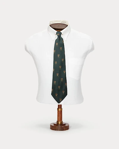 Handmade Wool-Silk Club Tie