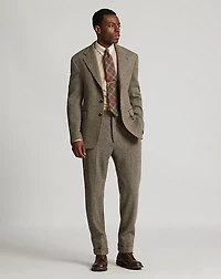 Slim Fit Wool Dobby Suit Trouser