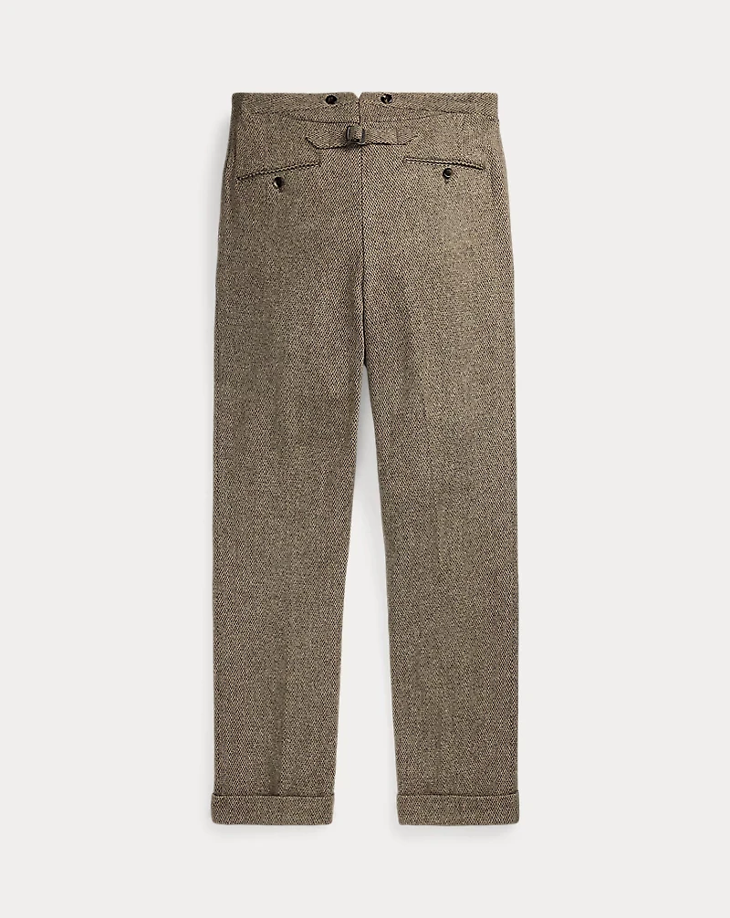 Slim Fit Wool Dobby Suit Trouser
