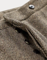Slim Fit Wool Dobby Suit Trouser