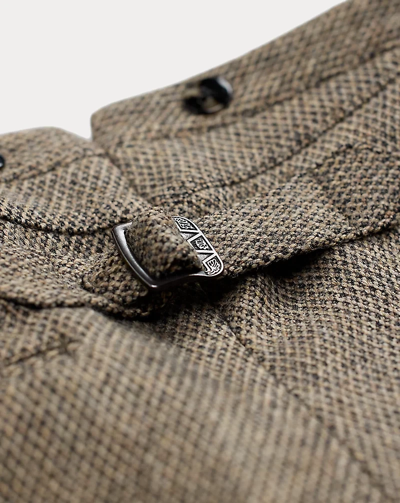 Slim Fit Wool Dobby Suit Trouser