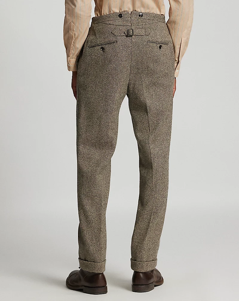 Slim Fit Wool Dobby Suit Trouser