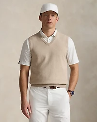 Performance Cotton-Blend Sweater Vest
